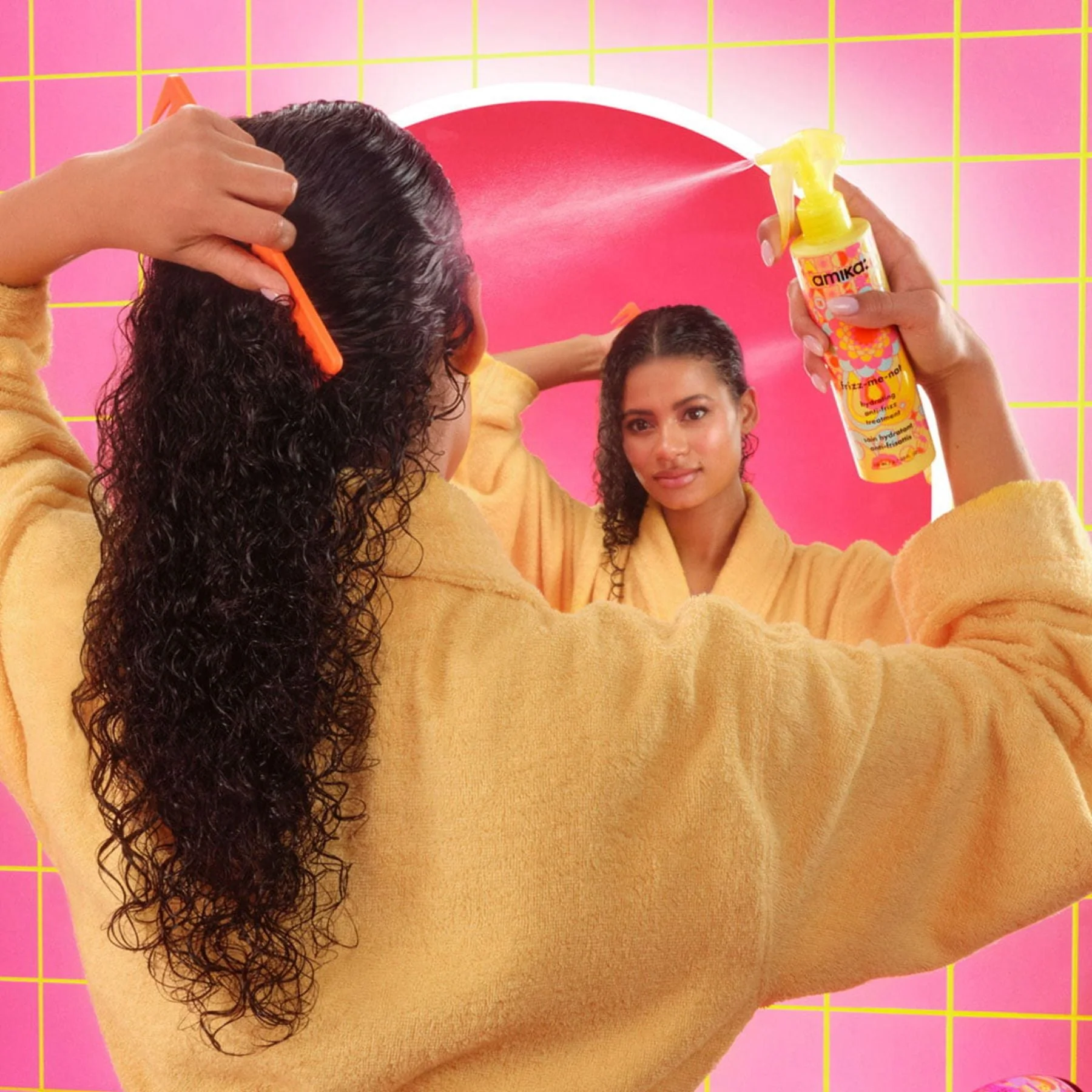 Amika Frizz-Me-Not Hydrating Anti-Frizz Treatment 200 ml - Image 3