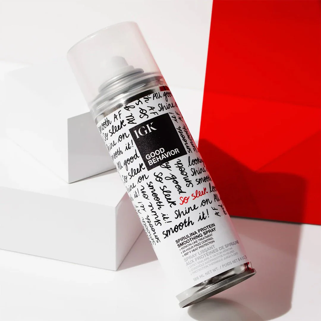 IGK Good Behavior Smoothing Spray 186 ml - Image 2