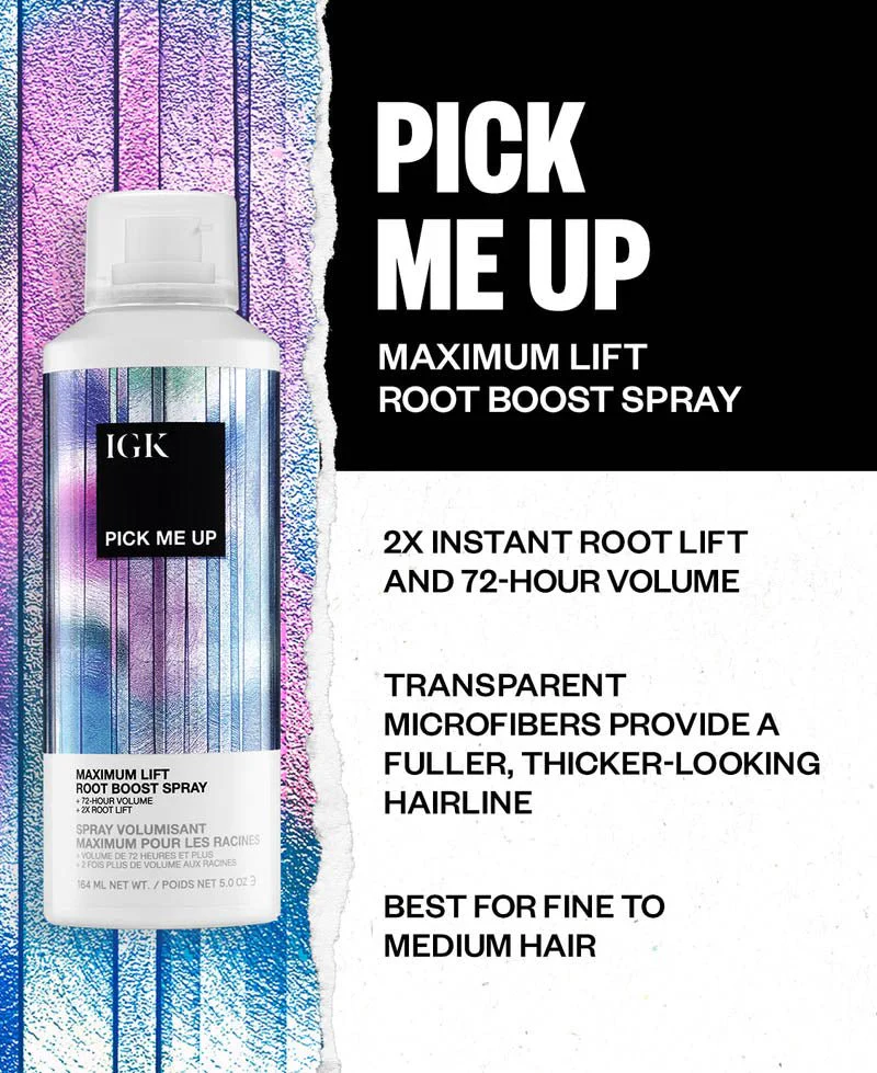 IGK Pick Me Up Root Lift Spray 187 ml - Image 6