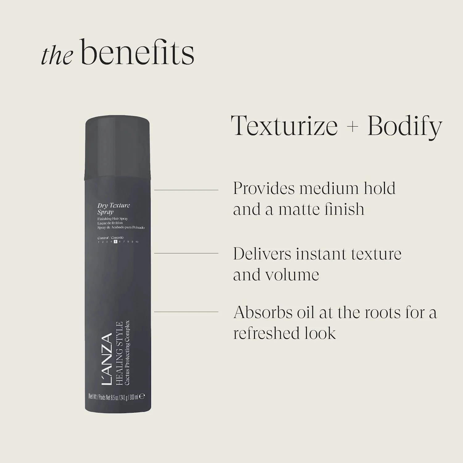 Lanza Dry Texture Spray 300 ml - Image 3
