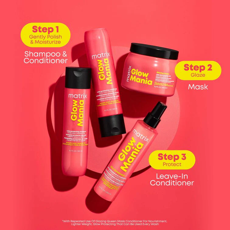 Matrix Glow Mania Color Protecting Conditioner 300 ml - Image 4