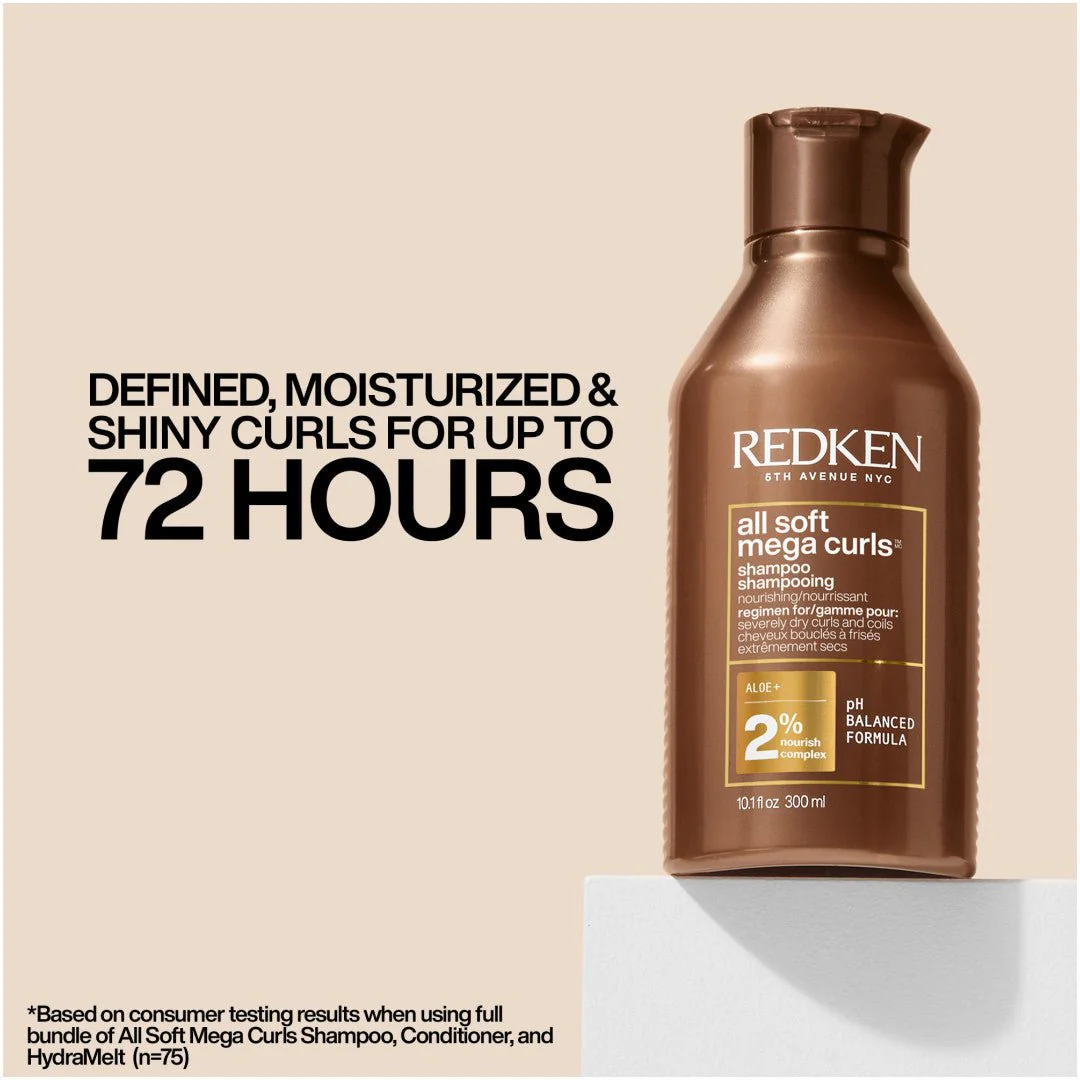 Redken All Soft Mega Curls Shampoo 300ml - Image 4