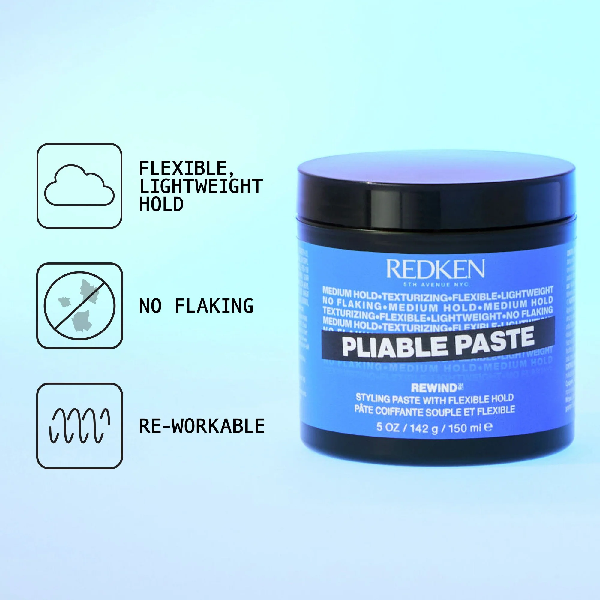 Redken Pliable Paste 150 ml utg - Image 3