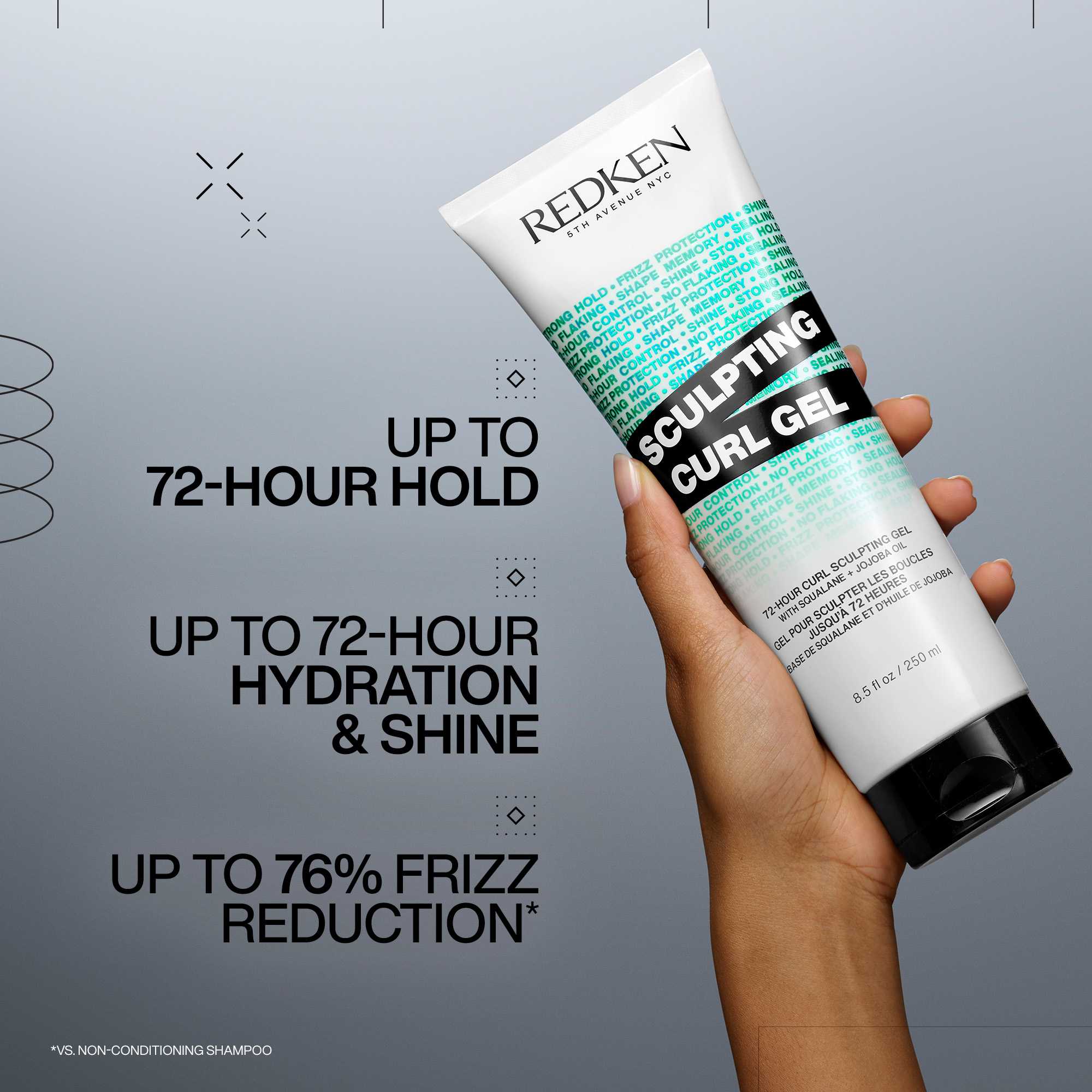 Redken Sculpting Curl Gel 250 ml - Image 2