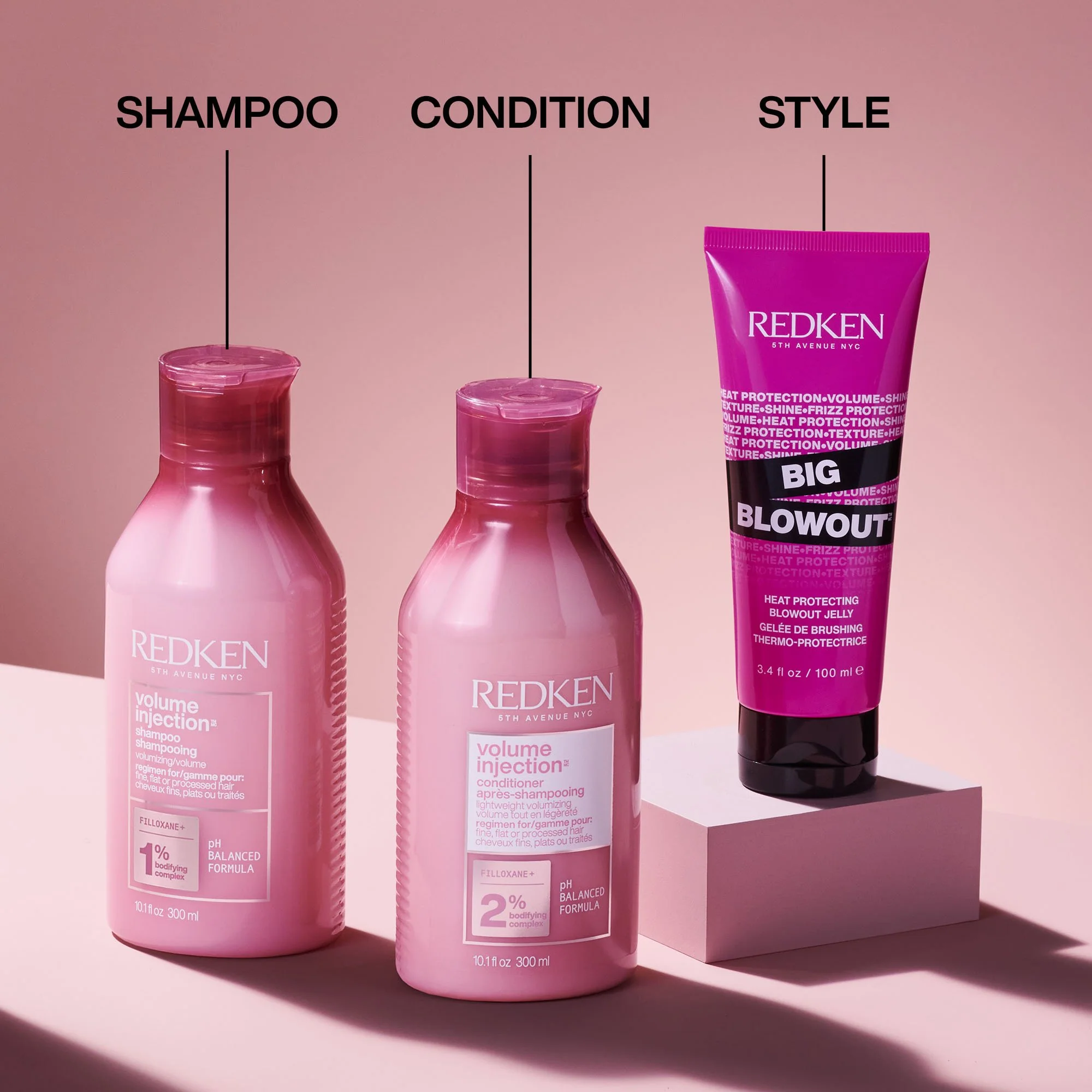 Redken Volum Injection Shampoo 300 ml - Image 7