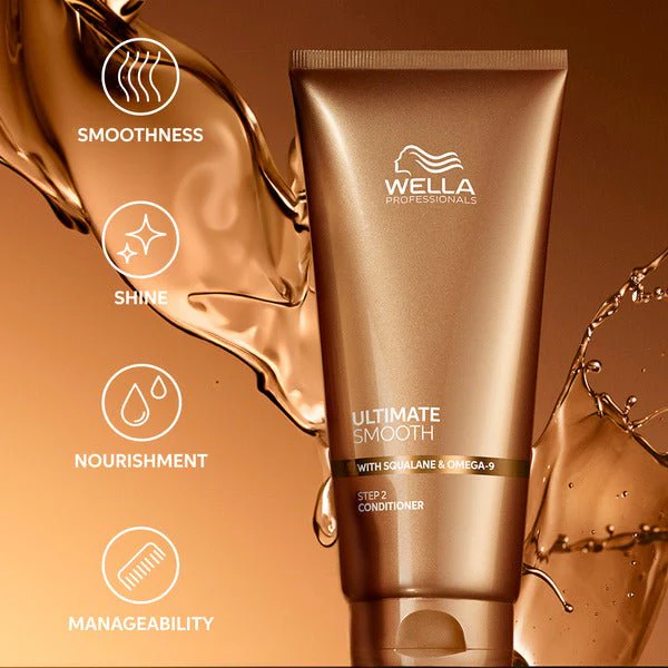 Wella Professionals Ultimate Smooth Conditioner 200ml - Image 2