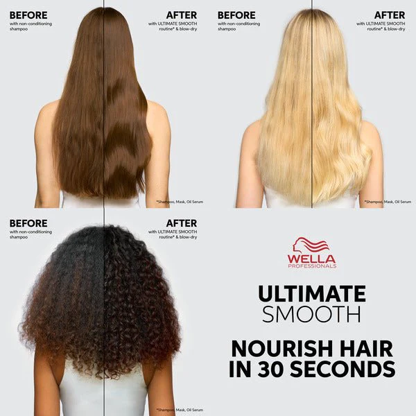 Wella Professionals Ultimate Smooth Shampoo 1000 ml - Image 3