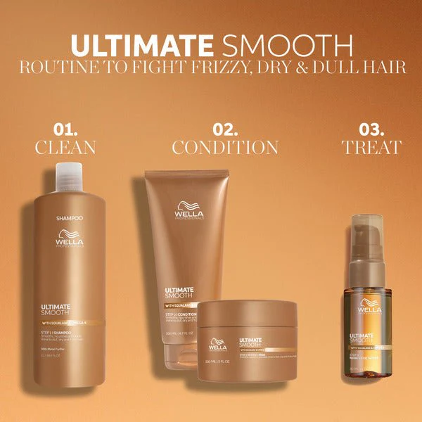Wella Professionals Ultimate Smooth Shampoo 1000 ml - Image 4